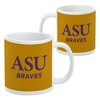 Alcorn Secondary Logo Ceramic Coffee Mug Novelty Gift Mugs for Coffee Tea and Hot Drinks 11oz White - 2 of 4