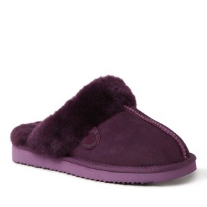 Fireside By Dearfoams Women's Sydney Genuine Shearling Scuff Slipper - 1 of 4