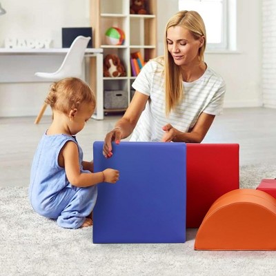 Soft Foam Toddler, Climbing Block Set, Indoor Climbing and Crawl Toy for Kid, Foam Climbing Blocks Set for Toddler
