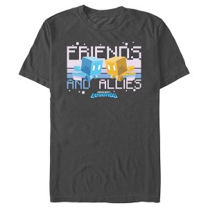 Men's Minecraft Legends Friends and Allies Mobs T-Shirt - 1 of 4