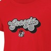 NCAA Georgia Bulldogs Girls' Knot T-Shirt - 3 of 3