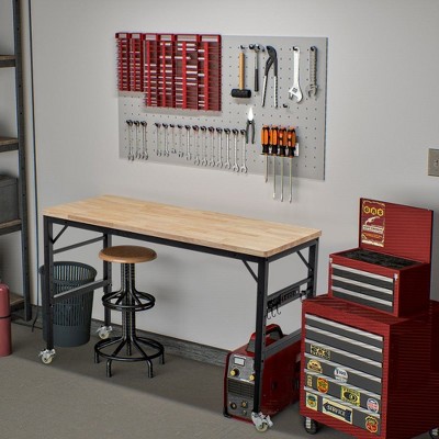 NicBex Adjustable Writing Desk,Computer Desk for Home,Office,Workshop,Black