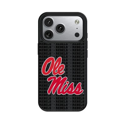 University of Mississippi Rebels Text Backdrop MagSafe Compatible Cell ...