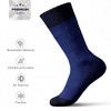 American Soft Linen Mens Dress Socks, Luxury Bamboo Socks for Men,  5/10 Pack, Gift Box - 4 of 4