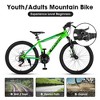 RISOKEYS 24 Inch Mountain Bike,21-Speed Trail Commuter City Mountain Bicycles,Aluminium Frame & Disc Brakes Thumb Shifter Front Fork - 4 of 4