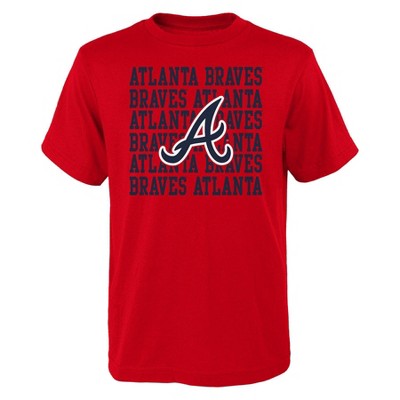 MLB Atlanta Braves Boys' Core T-Shirt - XS