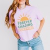 Simply Sage Market Women's  Forever Chasing Sunshine Short Sleeve Relaxed Fit Cropped Graphic Tee - 2 of 3