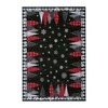 Christmas Washable Rugs for Living Room, Christmas Rugs with Xmas Tree Snowflake Pattern, Foldable Plaid Accent Rug, Soft Low Pile Carpet - 2 of 4