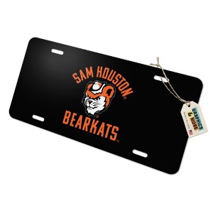 Sam Houston State University Bearkats Novelty Metal Vanity Tag License Plate - 1 of 4