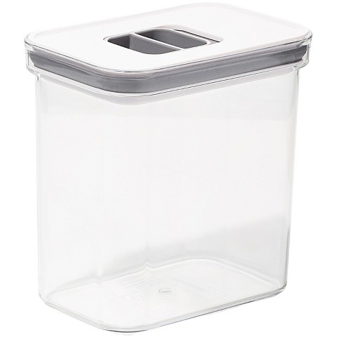 Pantry Mate 1.7 Qt Food Storage Container Rectangular, with Airtight Locking Seal, Stackable Kitchen & Pantry Organizer
