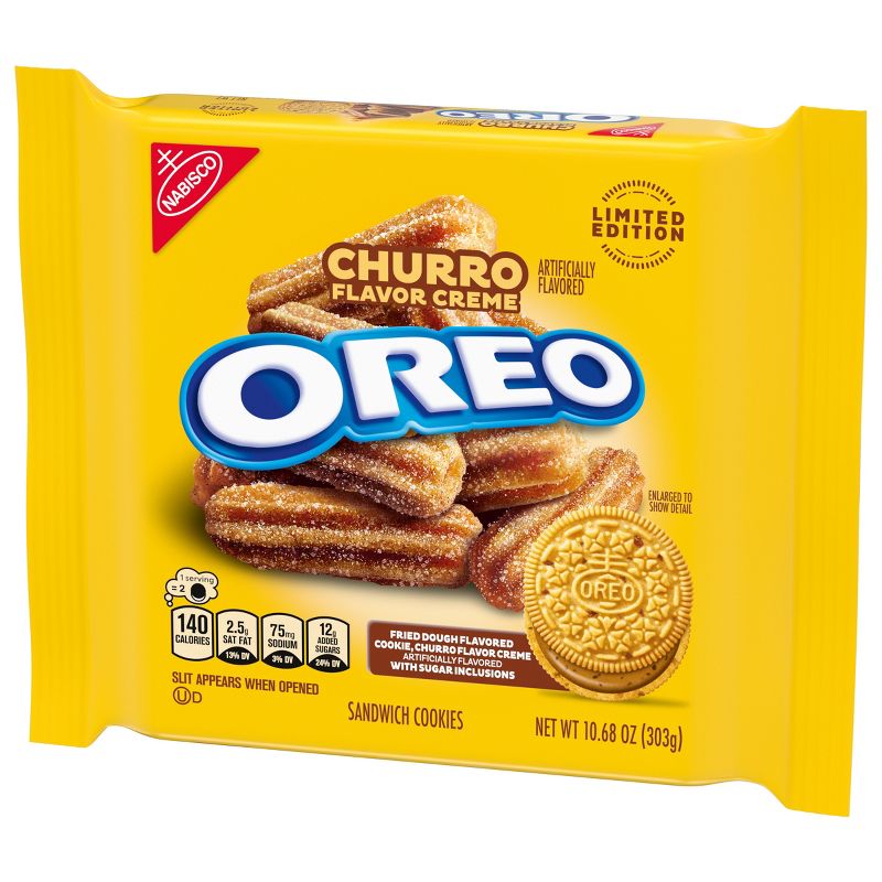 Oreo Churro Flavor Cr&#232;me Cookies - 10.68oz, 3 of 17