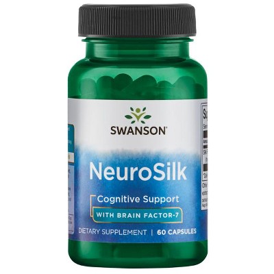 Swanson Neurosilk Silk Fibroin 200 mg 60 Caps.