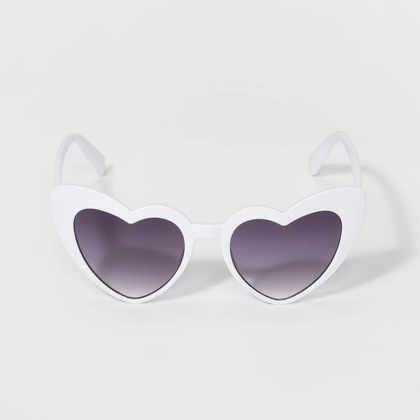 Girls' Heart Sunglasses - art classâ¢ White - image 1 of 1