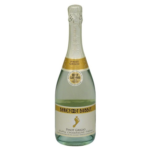 Barefoot Bubbly Pinot Grigio Sparkling Wine - 750ml Bottle : Target