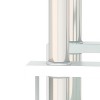 NicBex 18" 1PC/2PCS Glass Coffee Table,Minimalist End Table with Metal Base,Side Table with Tempered Glass Top,Center Table for Living Room - 4 of 4