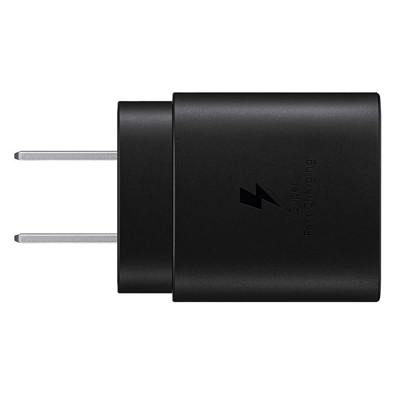 Samsung 25W USB-C Super Fast Charging Wall Charger with USB C to C Cable - Bulk Packing, 3 of 4