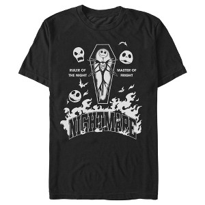 Men's The Nightmare Before Christmas Ruler of the Night Master of Fright T-Shirt - 1 of 4