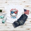 The Juniper Shop SmileyWorld Party in the USA Smiley Face Toddler Short Sleeve Tee - 3 of 4