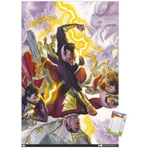 Trends International DC Comics Justice League - Black Adam and Shazam Unframed Wall Poster Prints - 1 of 4