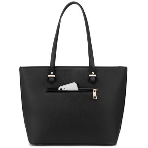 Generic Tote Bag for Women Small Purses Faux Leather Handbags Shoulder Bag - 1 of 4