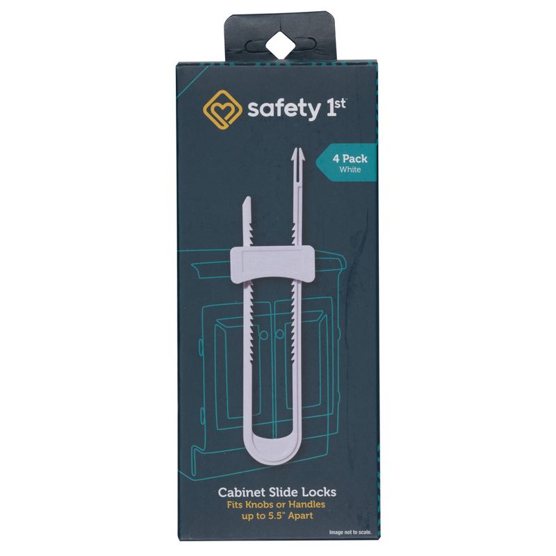 Safety 1st Cabinet Slide Locks - 4pk, 2 of 7