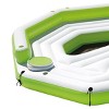 intex key largo inflatable island raft