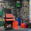 Lirago 5 Drawer Large Capacity Rolling Tool Chest and Cabinet Black Red Detachable Tool Storage with Wheels and Lock for Workshop Garage - 3 of 4