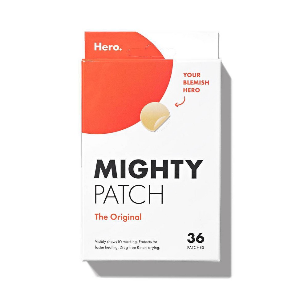 Photos - Cream / Lotion Hero Cosmetics Mighty Patch Original Acne Pimple Patches - 36ct