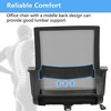 FDW Home Office Chair Mid-Back Mesh Computer Chair Lumbar Support Comfortable Executive Adjustable Chair with Armrests - 4 of 4