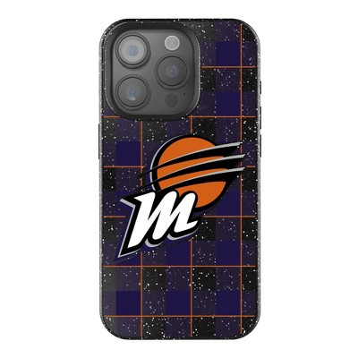 Keyscaper WNBA Plaid Bling Cell Phone Case for iPhone 16 Pro Max