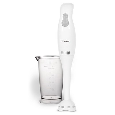 Chefman 300 Watt 2-speed Hand Blender With Silk Touch Finish And Color  Chrome - Black : Target