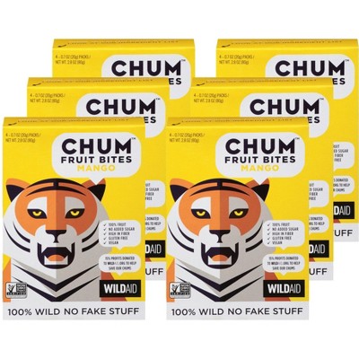 Chum Mango Fruit Bites - Case of 6/2.8 oz