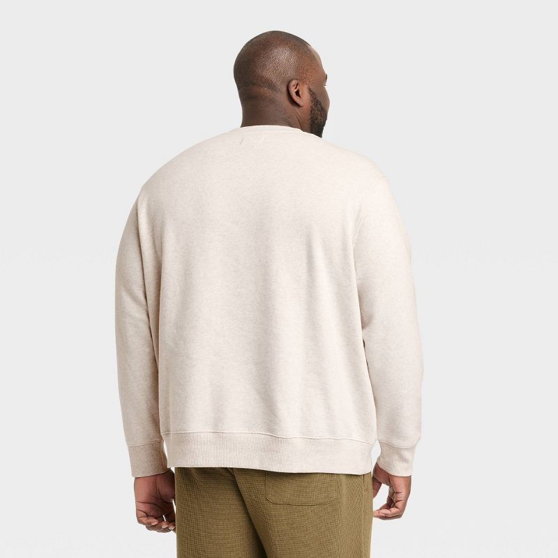 Men&#39;s Crewneck Pullover Sweatshirt - Goodfellow &#38; Co&#8482;, 3 of 7