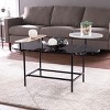 Arcklid Faux Marble Cocktail Table with Storage - CK1114800 - Black - SEI - 2 of 4