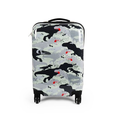 kids camo suitcase