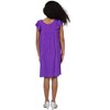 24sevenkid Girls Ruffle Cap Sleeve Knee Length Babydoll Dress - 3 of 4