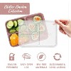 20-Piece Lightweight, Durable, Reusable BPA-Free 3-Compartment Containers - Microwave, Freezer, Dishwasher Safe - 4 of 4