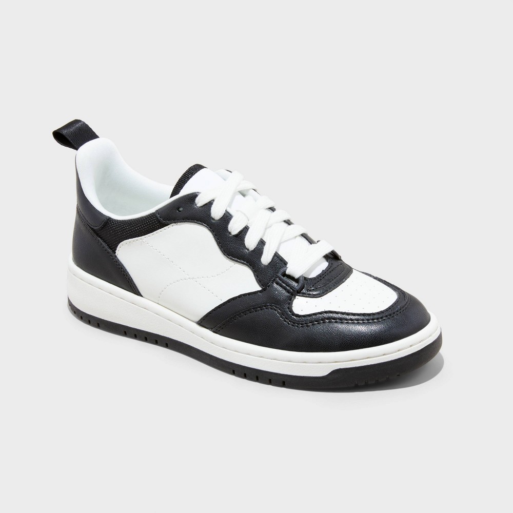 Women's Netty Fashion Sneakers with Memory Foam Insole - Wild Fable™ Black 7.5