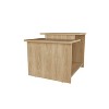 CAVINAS Coffee Tables for Living Room 16.6" H Rectangle Modern Coffee Table with Open Lower Shelf for Home Office Storage - 4 of 4