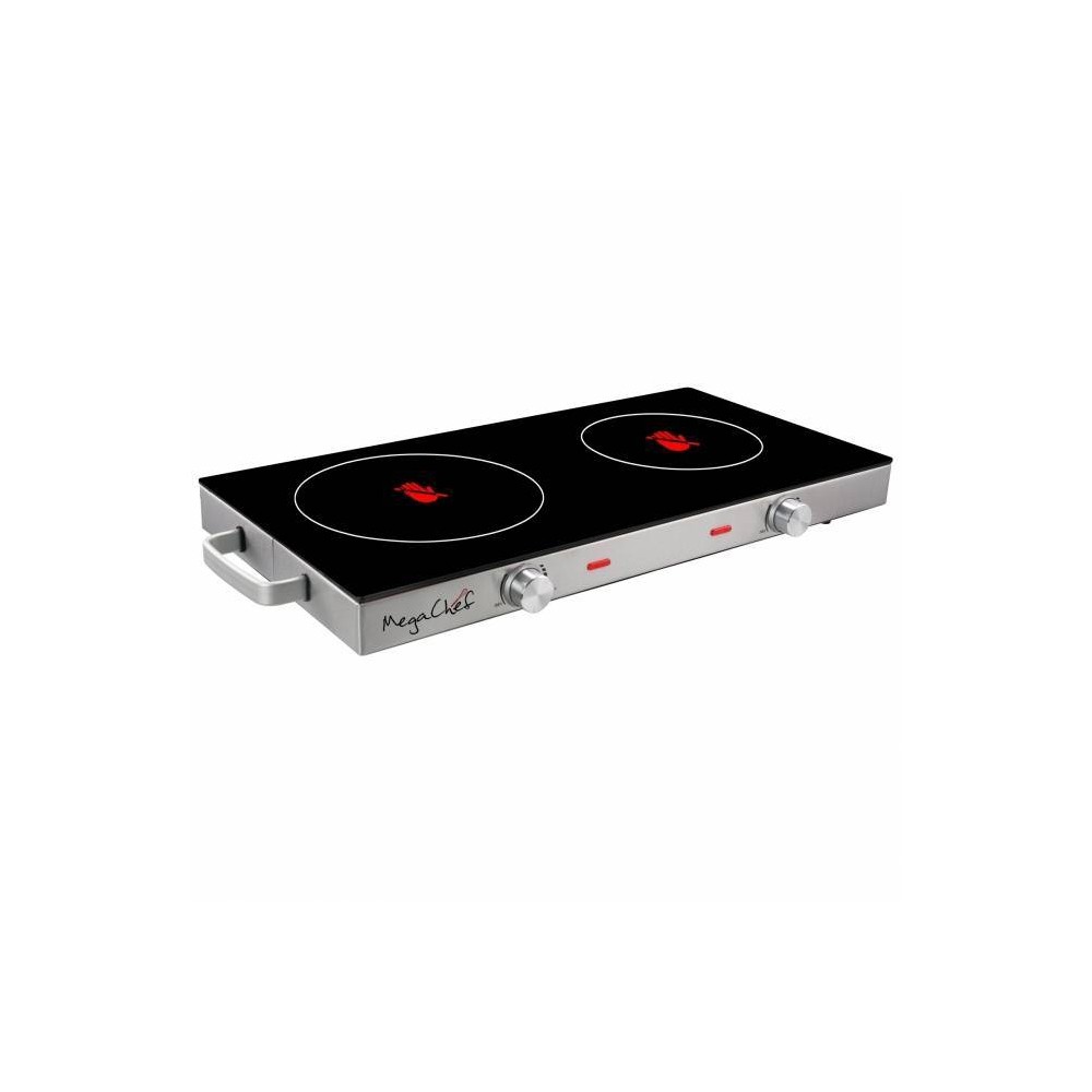 MegaChef Ceramic Infrared Double Electric Cooktop