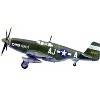 North American P-51B Mustang Aircraft "Ding Hao!" (1944) US Army Air Forces 1/72 Diecast Model by Legion - 2 of 4