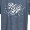 Women's - Instant Message - Frog On Lily Pad Short Sleeve Graphic T-Shirt - 2 of 4