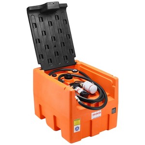 VEVOR Portable Diesel Tank, 48 Gallon, 10.6GPM Flow Rate, Diesel Fuel Tank with 12V Electric Transfer Pump, 13.1 ft Hose, Auto Fueling Nozzle - 1 of 4