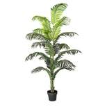 72" Artificial Palm Tree in Pot - LCG Florals