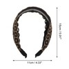 Unique Bargains Women's Embroidered Lace Headband 5.91"x4.33" Black 1 Pc - 4 of 4