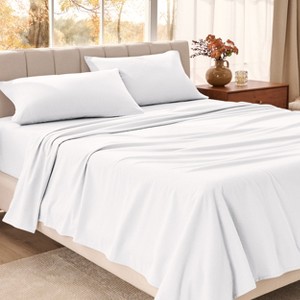 Organic Flannel Sheet Set by Bare Home - 1 of 4