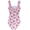 RuffleButts Women's UPF50+ Ruffle One Piece - 2 of 4