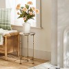 20"x10" Brass Plant Stand Antique Brass and Stone - Hearth & Hand™ with Magnolia - 2 of 4
