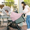 KeaBabies Car Seat Cover for Babies, Multi-Use Nursing Cover, Infant Carseat Cover, Breastfeeding Cover, Stroller Cover - 4 of 4