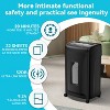 BestParts 22-Sheet Heavy-Duty Cross-Cut Paper Shredder with 9.24-Gallon Bin – Black - 3 of 4
